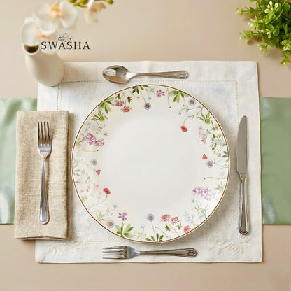 Swasha 48 Piece Dinner Set | Premium Dinnerware Set
