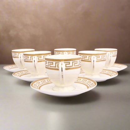 bone china cup saucer set