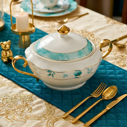 Swasha 51-Piece Dinner Set - Complete Dining Solution