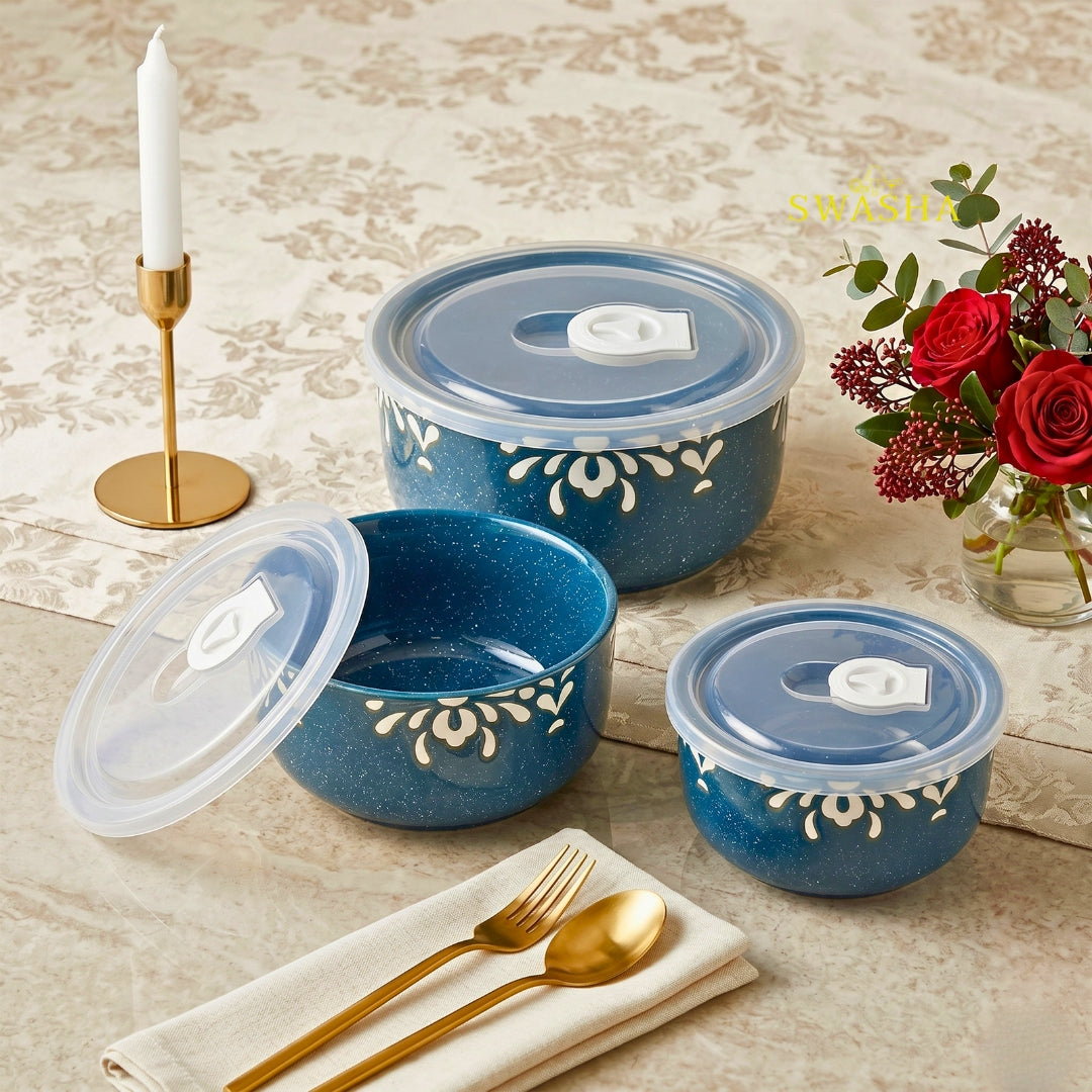 Stoneware Serving Bowl Set