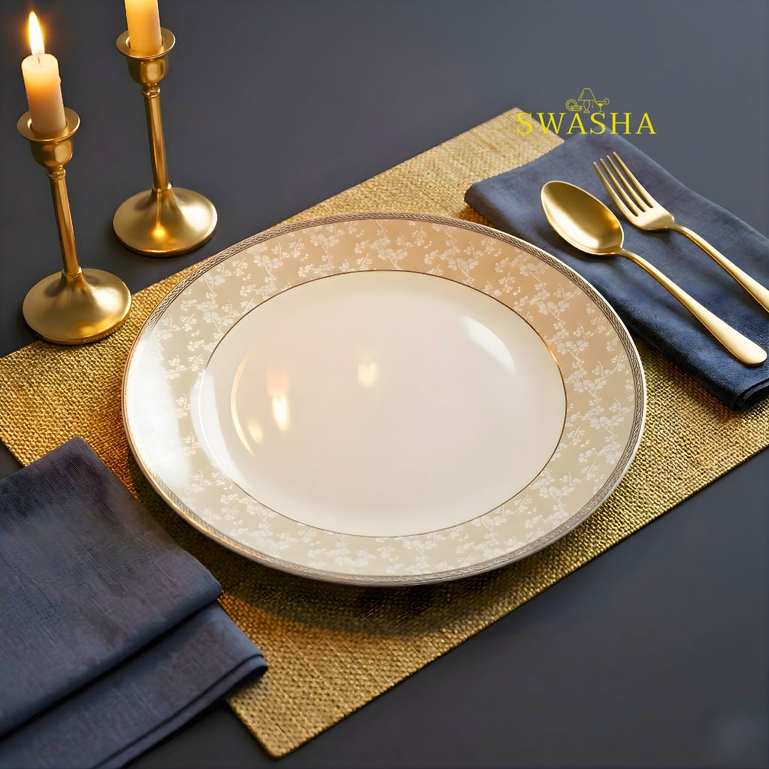 62 Pc Swasha Dinner Set for 8