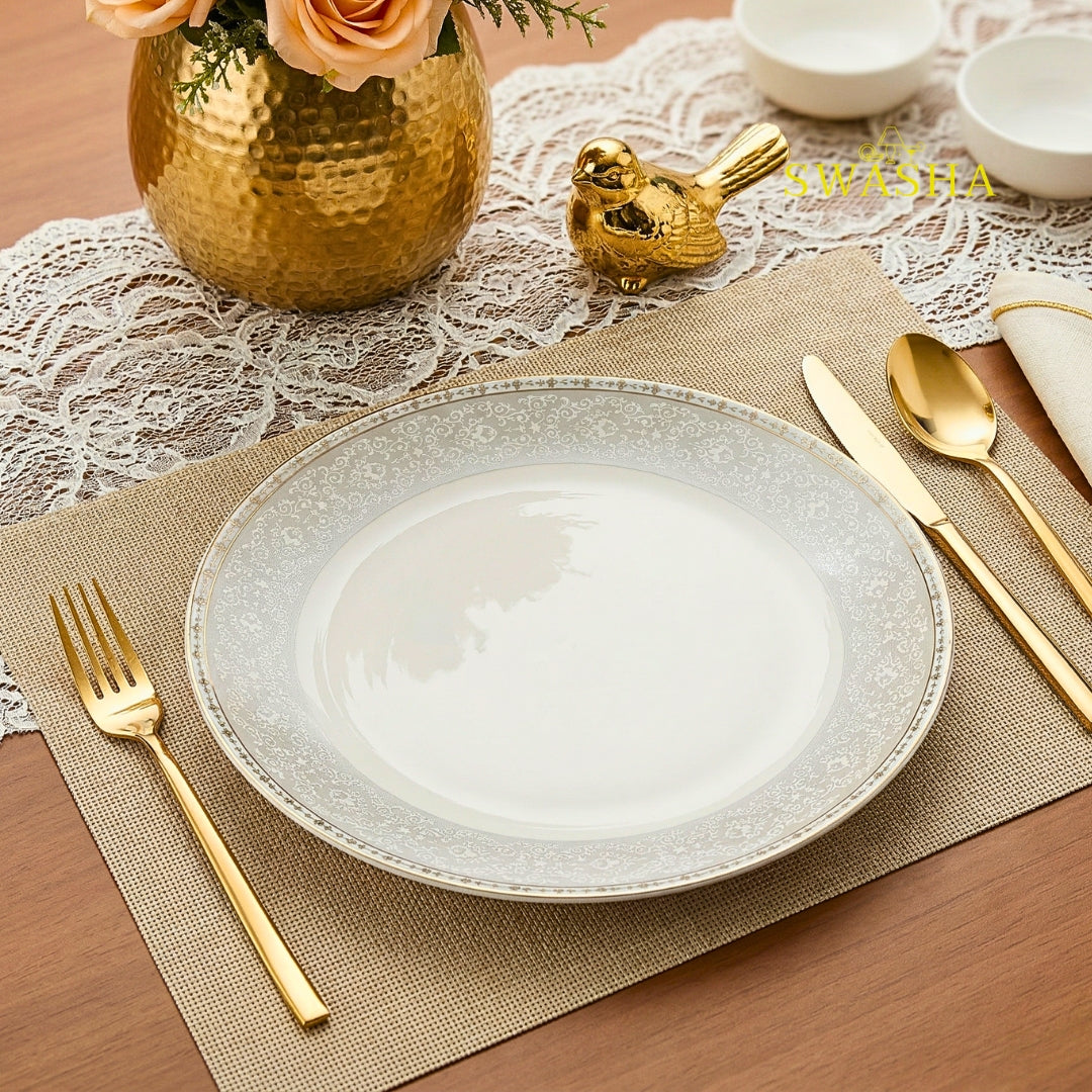 Swasha 62 Pc Dinnerware Set
