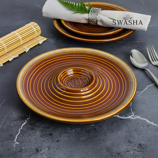 Premium Chip Dip Platter (Set of 1)