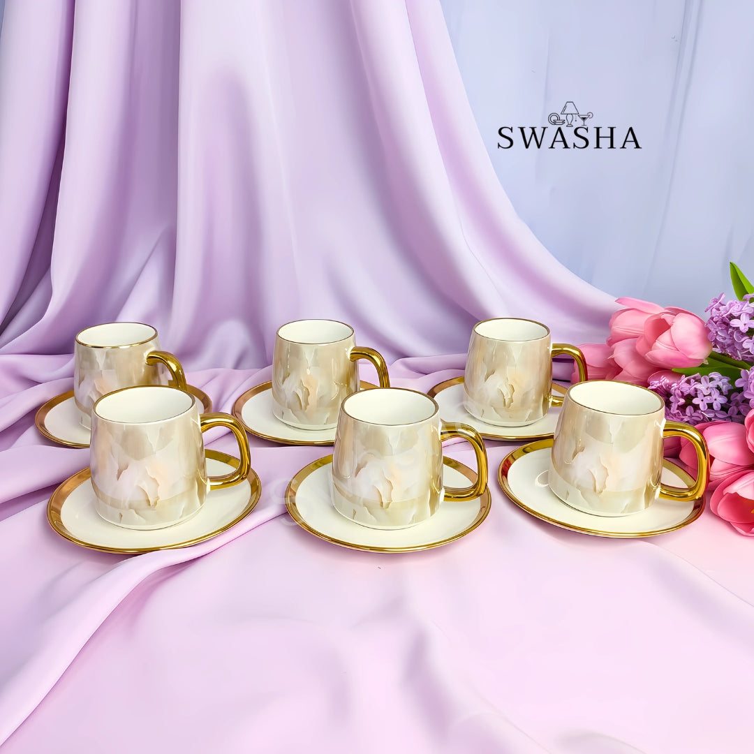 Ceramic Cup Saucer