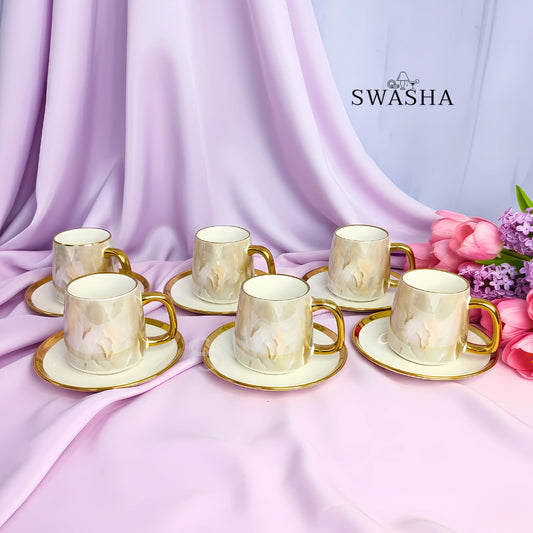 Ceramic Cup Saucer