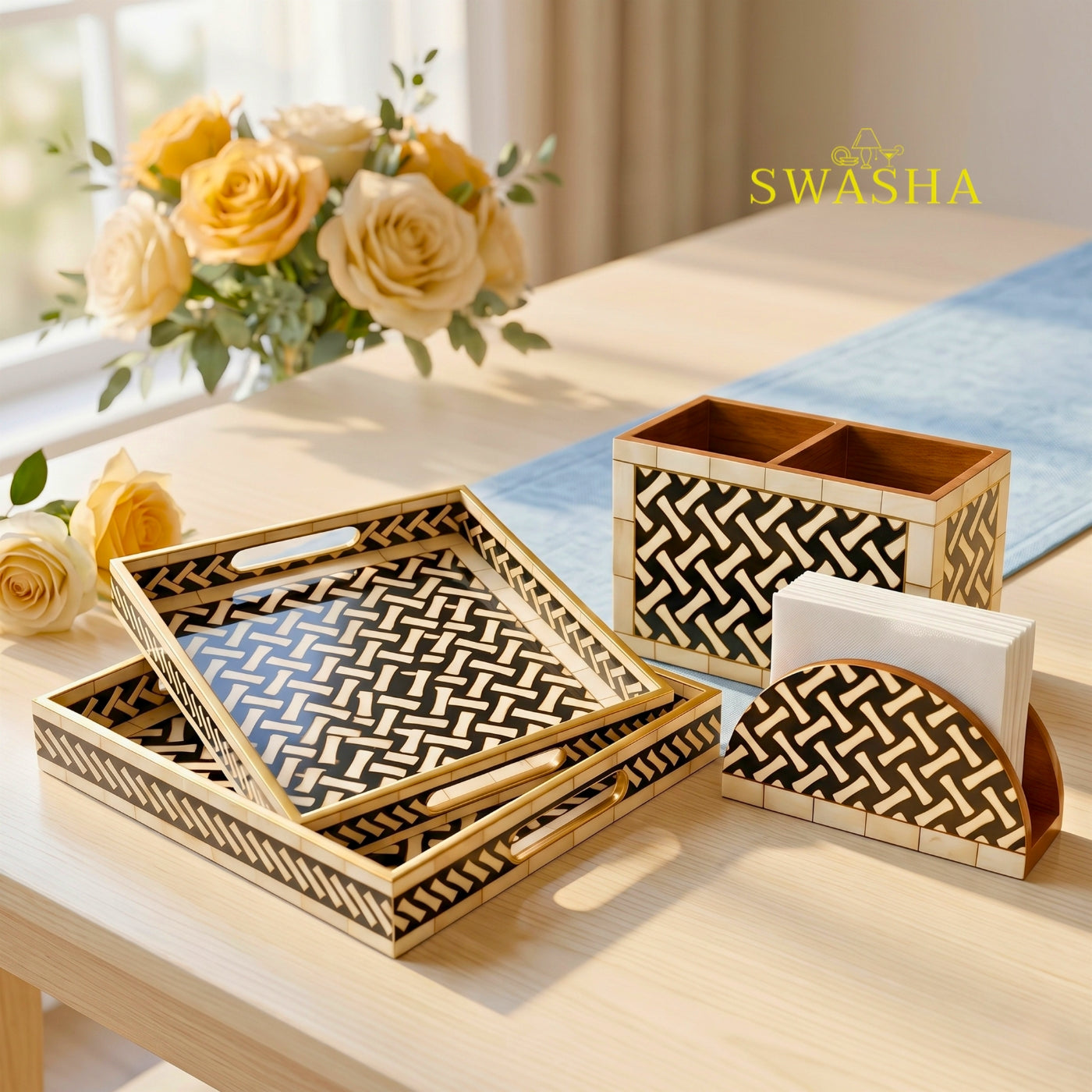 Swasha MDF 4-Piece Combo