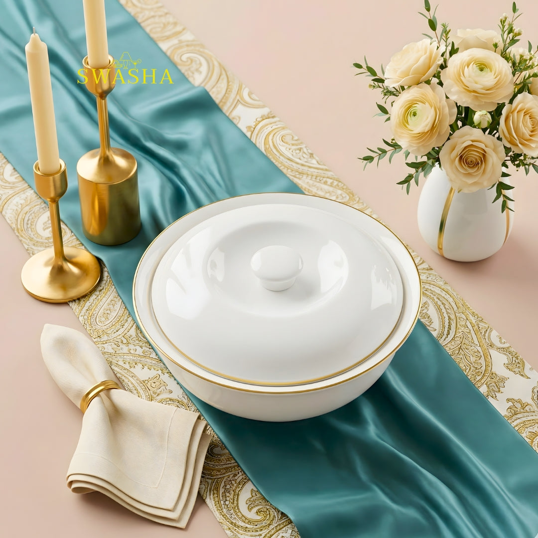 48 Pc Porcelain Dinner Set