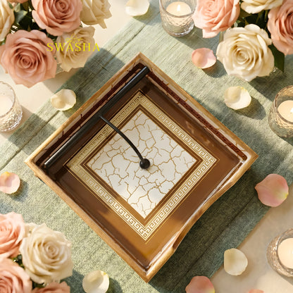 Swasha Decorative Tissue Holder - Waterproof Resin Finish, Set of 1