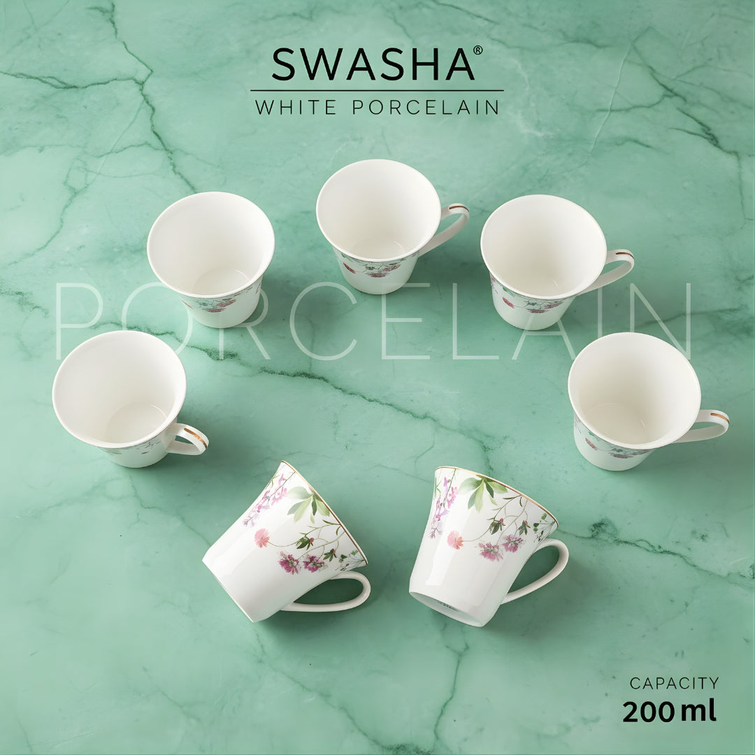 Swasha Luxury Tea & Coffee Cup Set