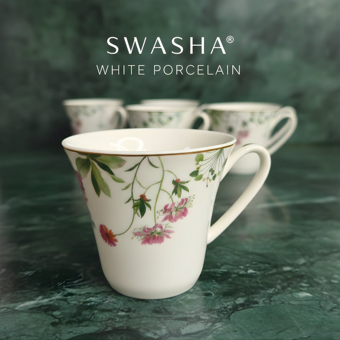 Swasha Luxury Tea & Coffee Cup Set