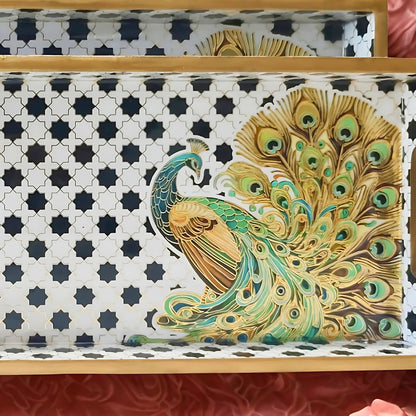 MDF Serving Tray Set of 3