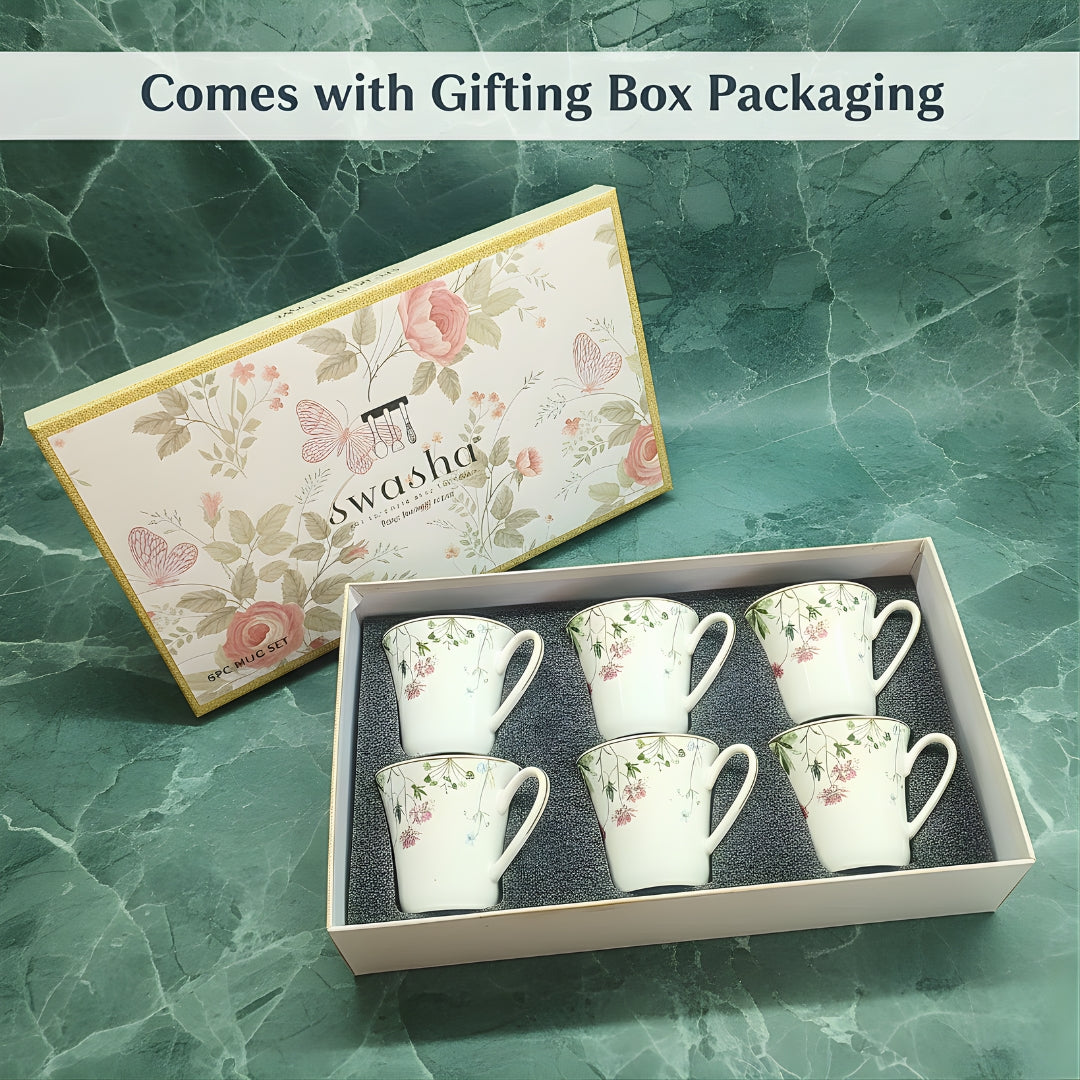 Swasha Luxury Tea & Coffee Cup Set