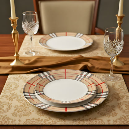 Magnesium Porcelain Dinner Set – 36 Pieces | Elegant Dining Essentials | Tableware