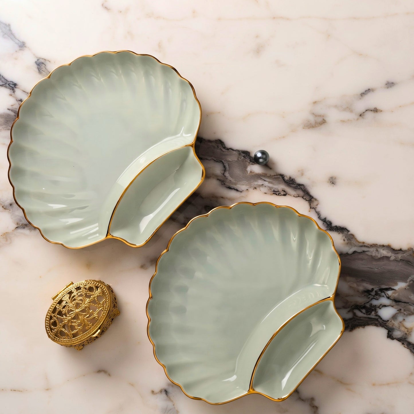Serving Platter - Combo | Swasha Home Decor | Chip Dip Snack Plate