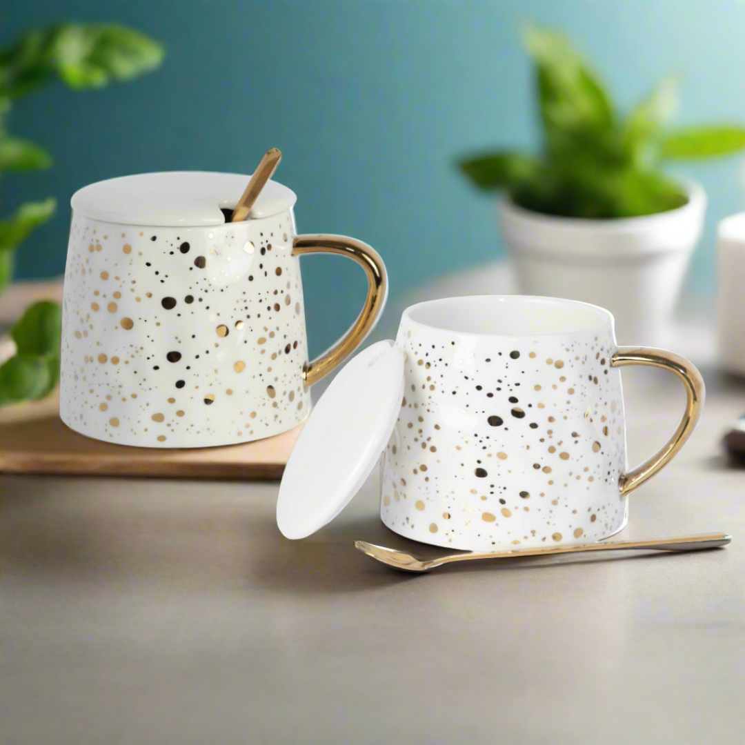 Swasha Combo Mug Set of 2 (300 ml)