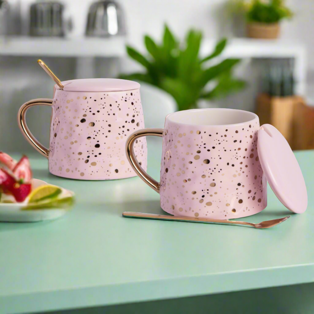 Swasha Combo Mug Set of 2 (300 ml)
