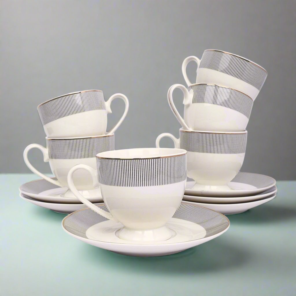 Fine Bone China Cup and Saucer