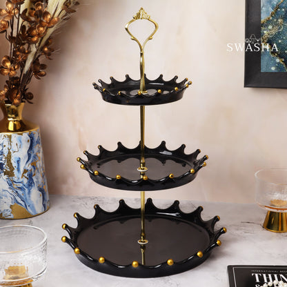 Swasha's 3-Tier Dessert Stand | Beautiful Tiered Serving Platter