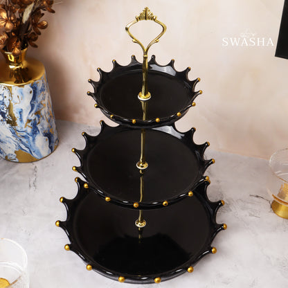 Swasha's 3-Tier Dessert Stand | Beautiful Tiered Serving Platter