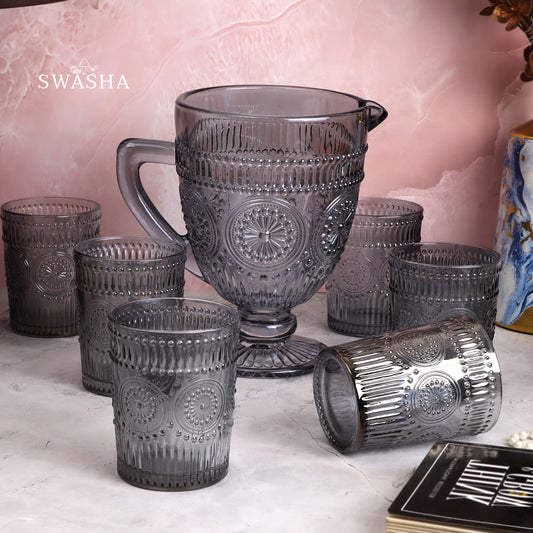 Elegant Jug Set by Swasha - 7 Pieces