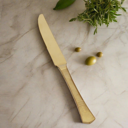 Elegant cutlery knife set by Swasha - redefine dining with timeless style