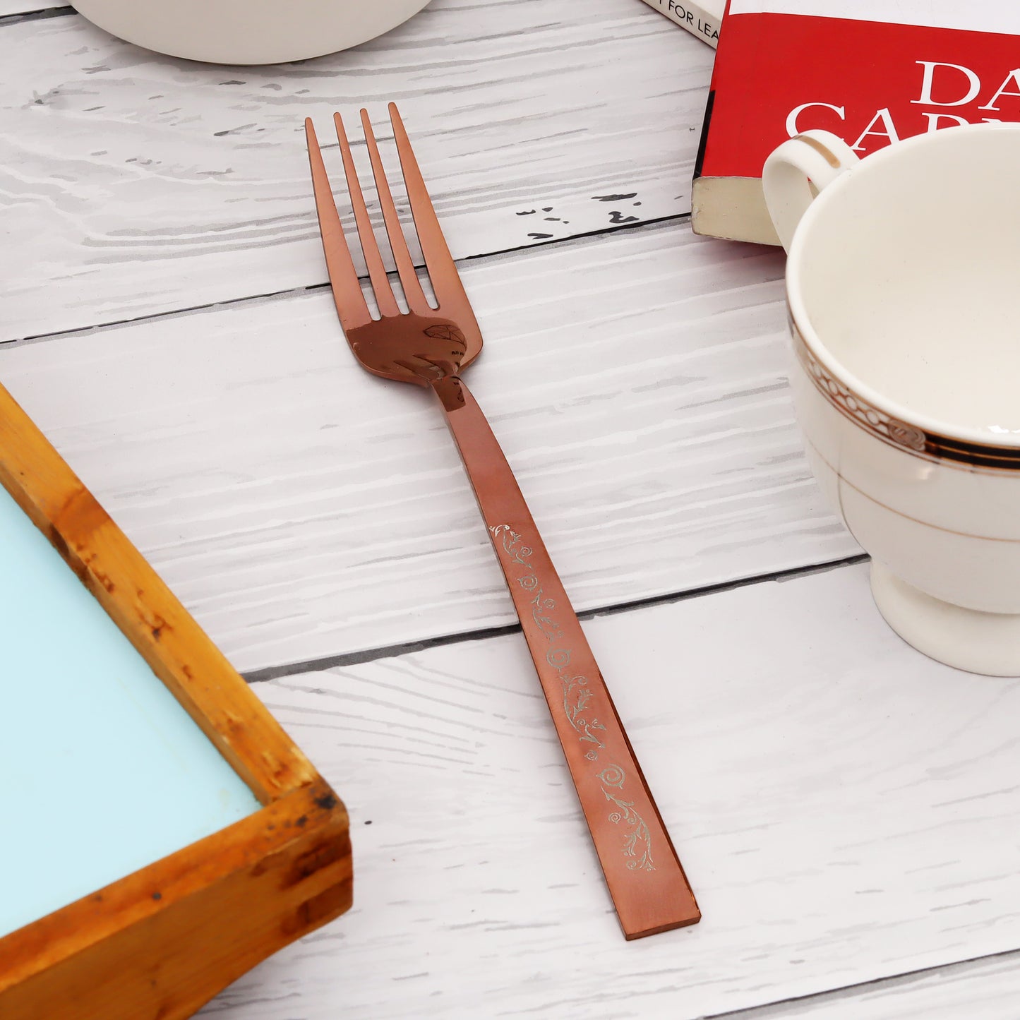 Elegant cutlery fork set by Swasha - redefine dining with timeless style