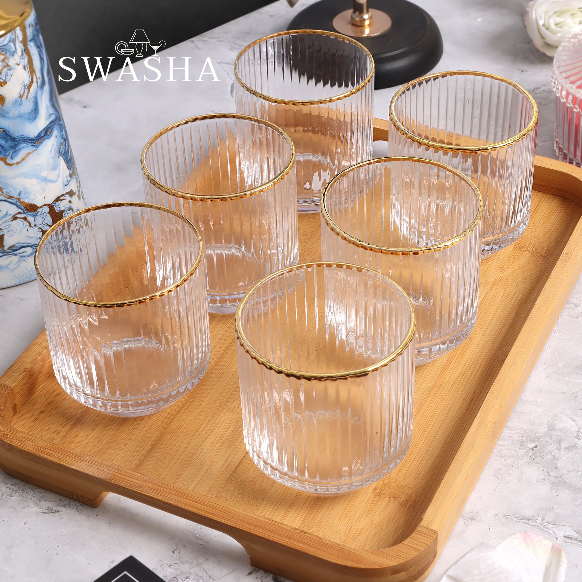 Set of 6 Whiskey Glass