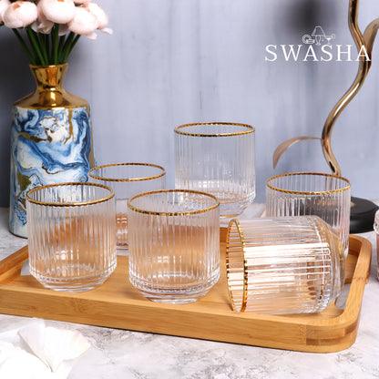 Set of 6 Whiskey Glass