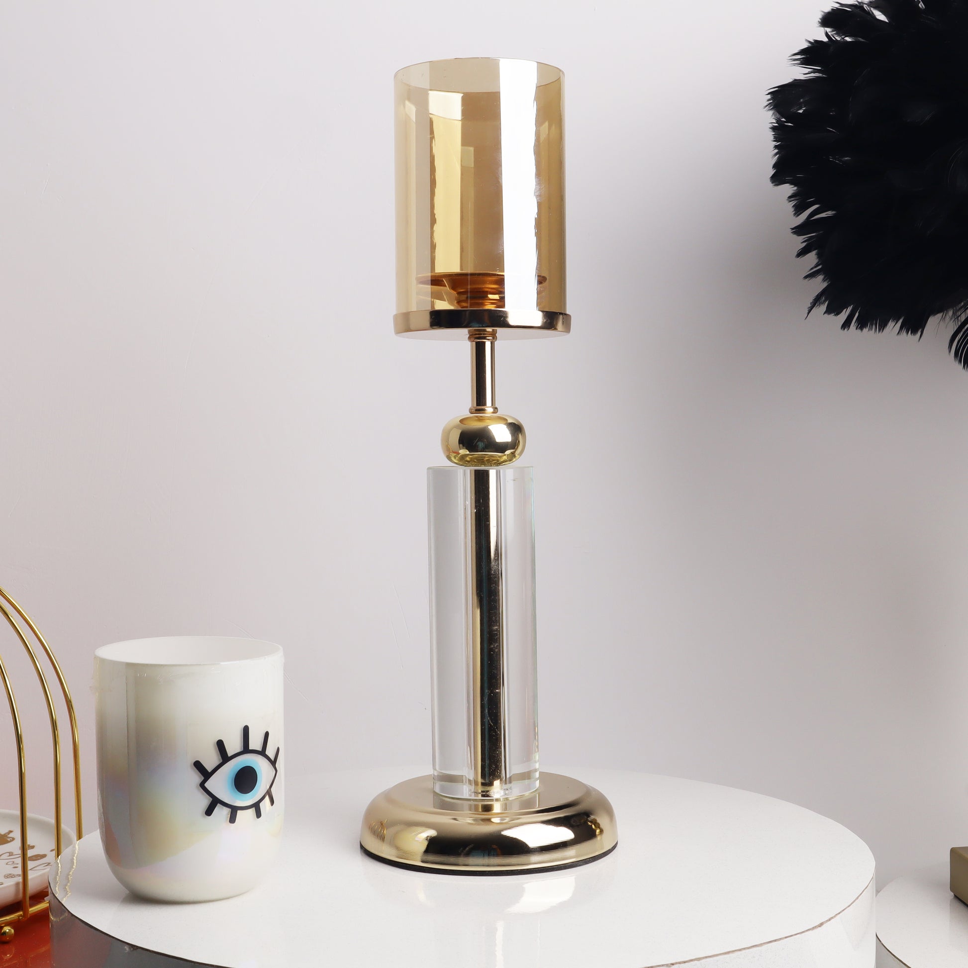 Swasha's elegant candle stand - perfect for ambient lighting and decor accents