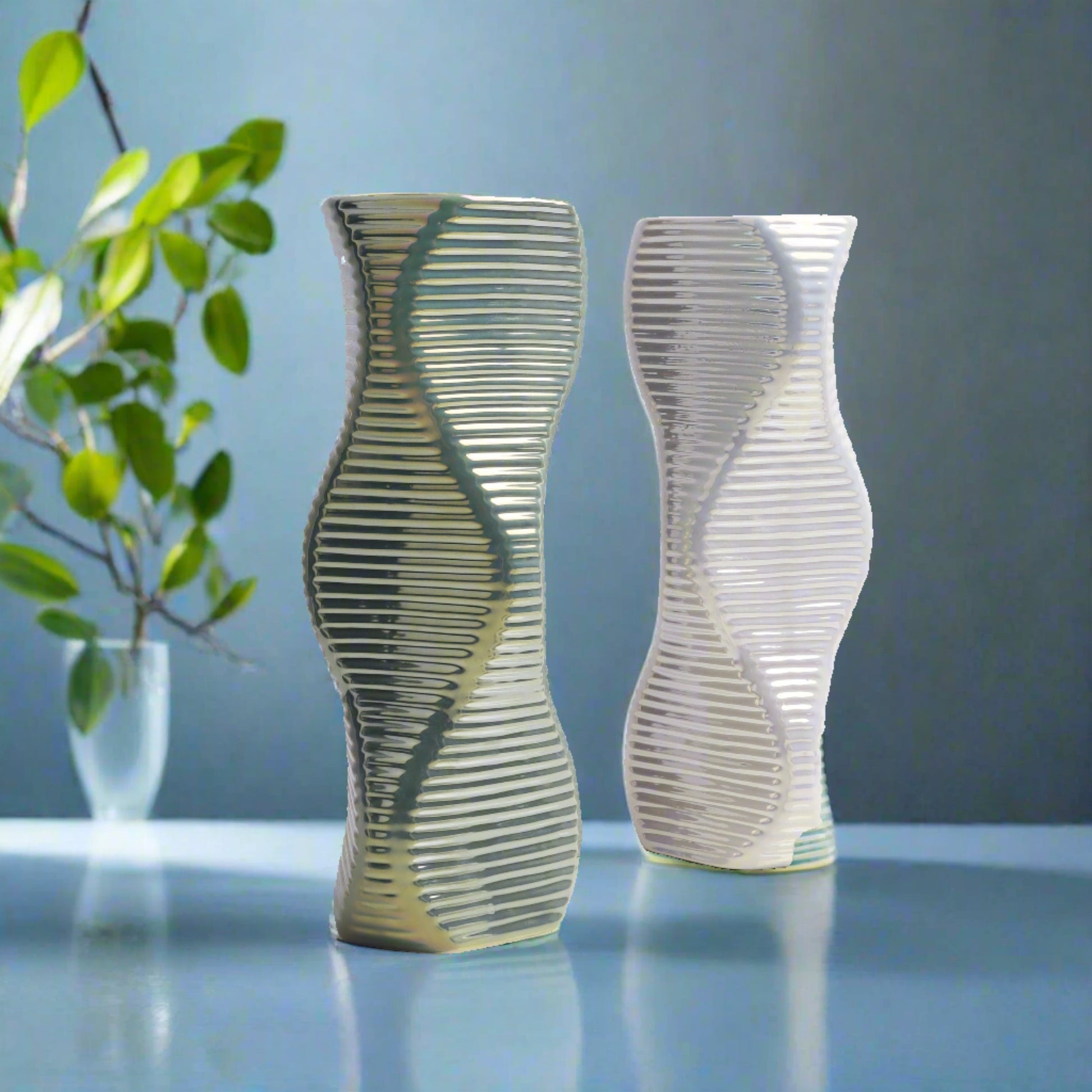 Ceramic flower vases - elegant decor for blossoming arrangements