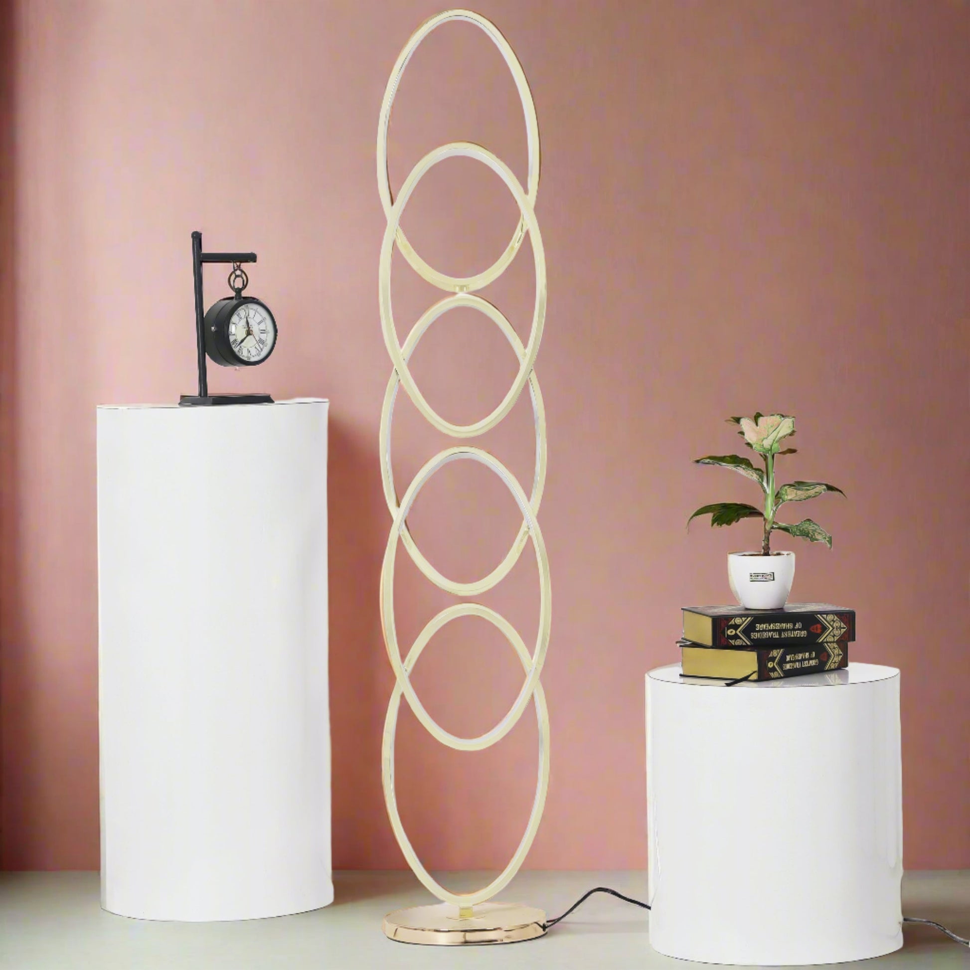 Modern table/floor lamp - illuminates spaces with contemporary style