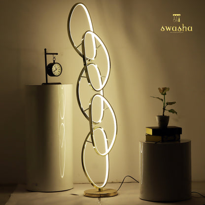 Modern table/floor lamp - illuminates spaces with contemporary style