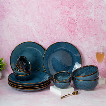 Stoneware Dinner Set - 20 Pieces