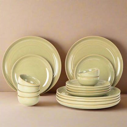 Stoneware Dinner Set - 20 Pieces