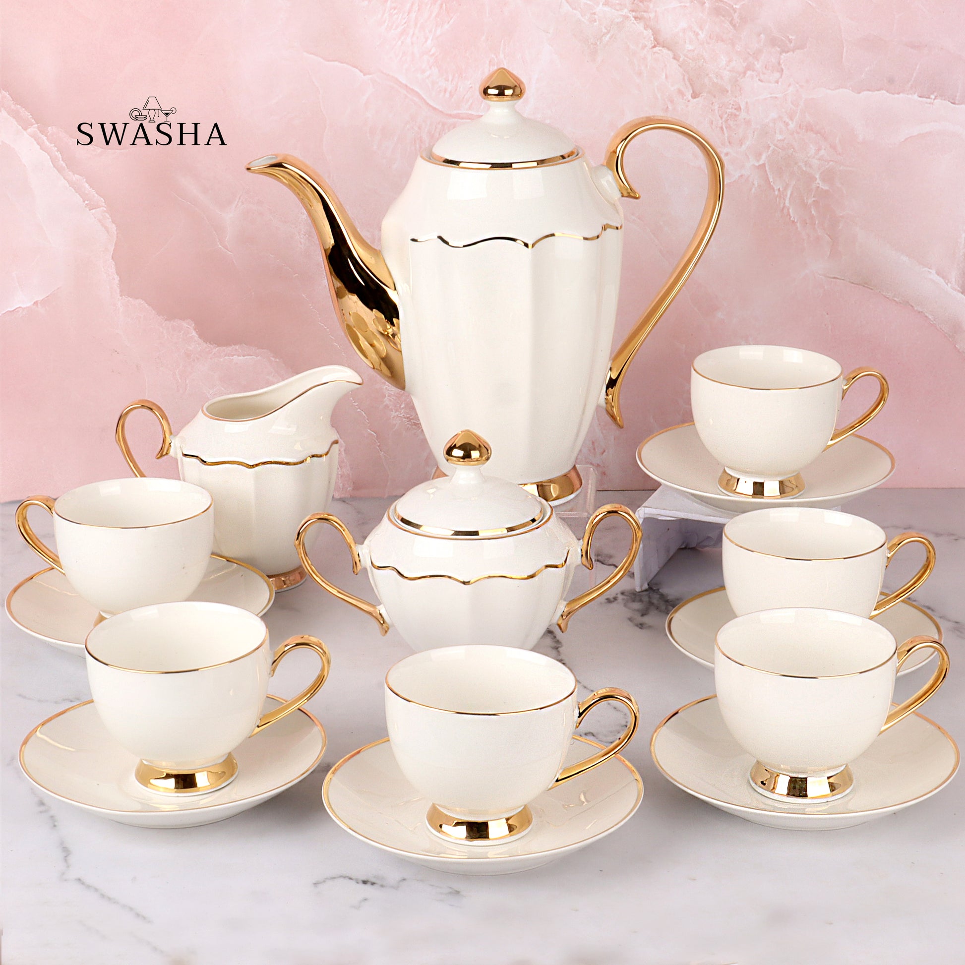 17-Piece Tea Set