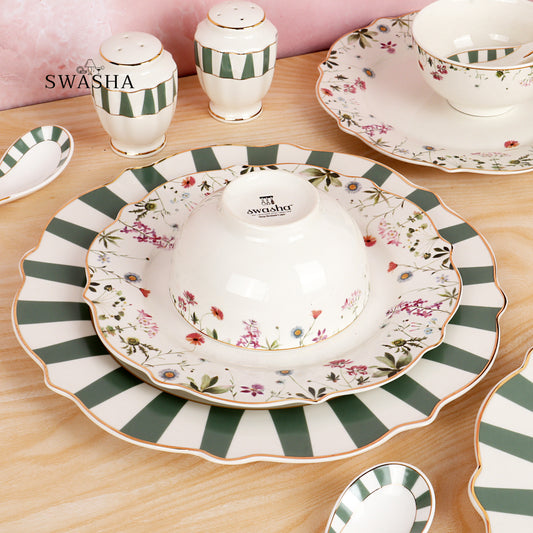 Swasha Home Decor 51-Piece Dinner Set