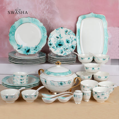 Swasha 51-Piece Dinner Set 