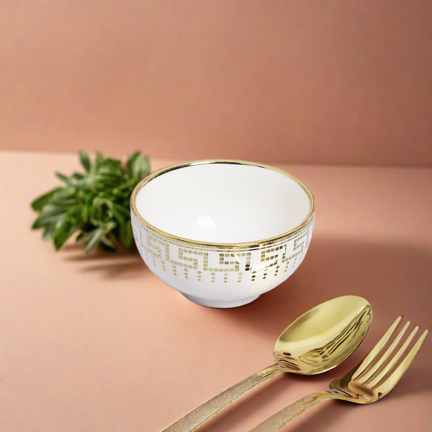ersatile ceramic bowl - ideal for soups, salads, or snacks.