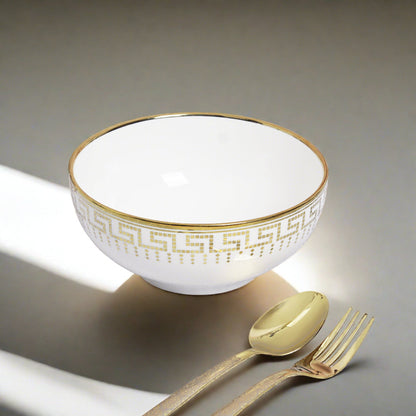 Complete fine bone china pasta bowl set - perfect for serving and enjoying pasta dishes.
