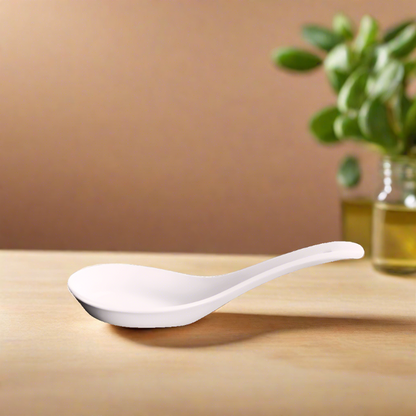 Polished ceramic spoon - a stylish and durable utensil for everyday use