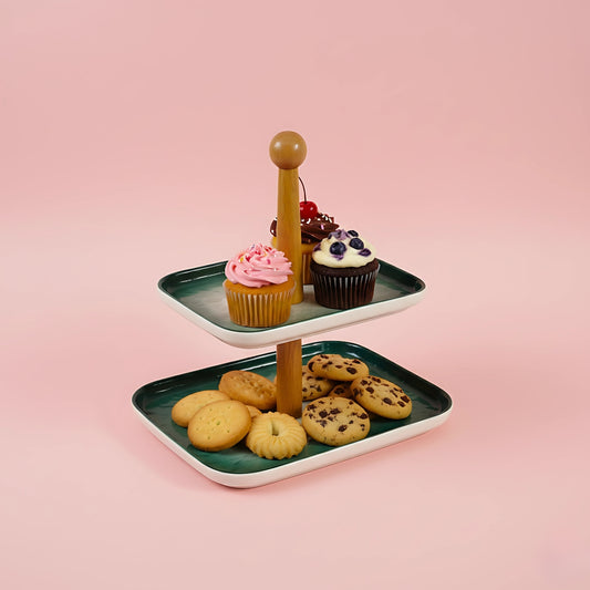 Swasha 2-Tier Dessert Stand
