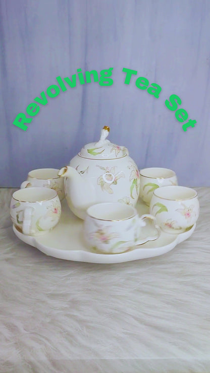 Revolving Tea Set