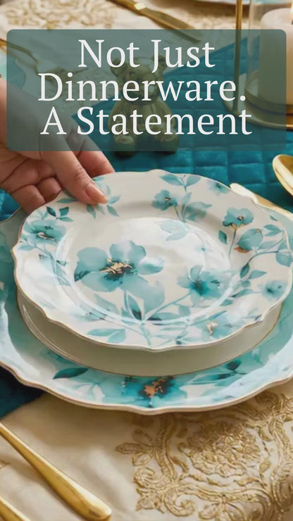 Swasha 51-Piece Dinner Set - Complete Dining Solution